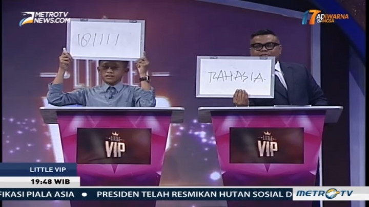 Abdel Adu Hitung Cepat Lawan Fathurrozhi Ramadhani