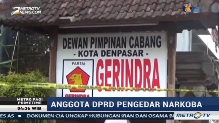 Puluhan Paket Sabu Disita dari Kediaman Wakil Ketua DPRD Bali