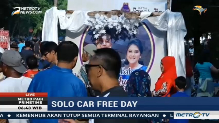 Antusiasme Warga Solo Jelang Pernikahan Kahiyang-Bobby