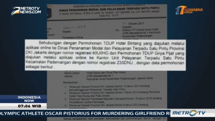 Alexis Hotel Shut Down by Government