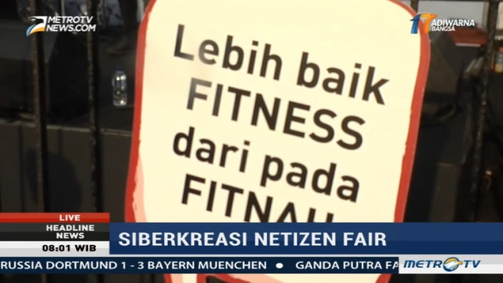 SiBerkreasi Netizen Fair Ajak Warganet Bijak Bermedia Sosial