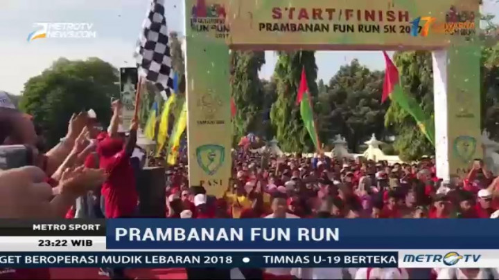 12 Ribu Peserta Ramaikan Prambanan Fun Run 2017
