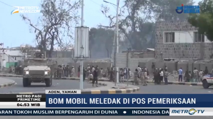 Serangan Bom Mobil di Yaman Tewaskan Lima Tentara
