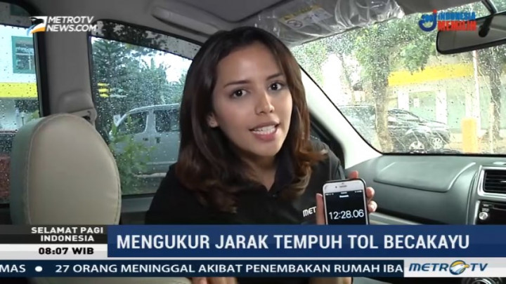 Mengukur Jarak Tempuh Tol Becakayu