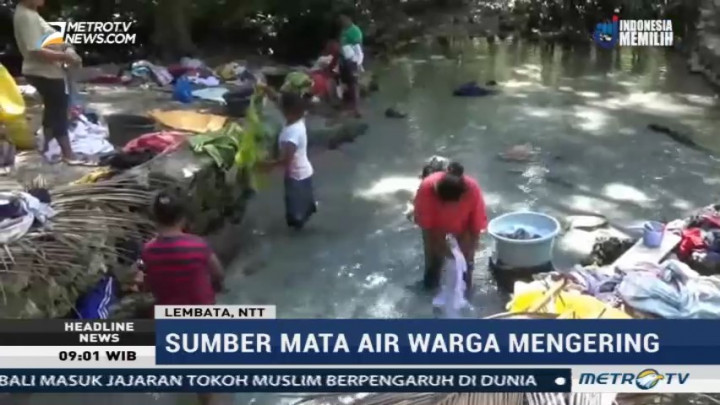 Lembata Dilanda Krisis Air Bersih