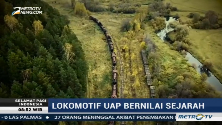 Lokomotif Uap Bernilai Sejarah