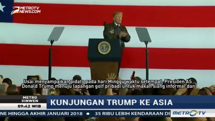 Bertemu Shinzo Abe, Trump Bahas Isu Korea Utara