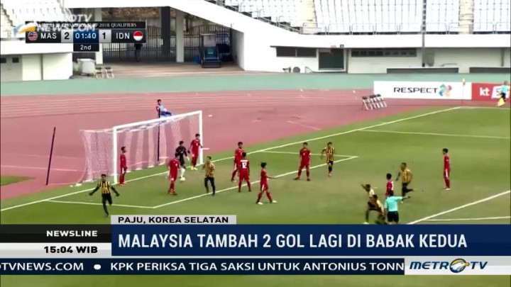Highlight Kualifikasi Piala Asia, Malaysia vs Indonesia