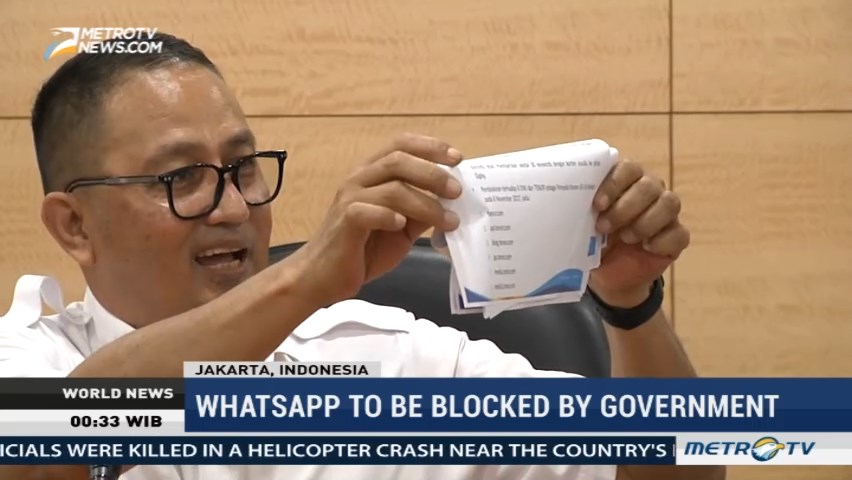 Whatsapp to be Blocked by Government