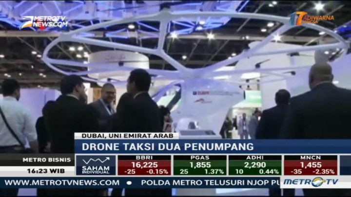 Beragam Drone Canggih Dipamerkan di Dubai