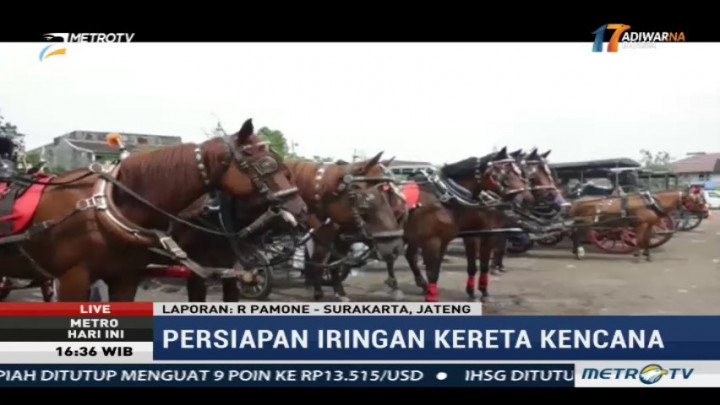 Begini Rute Arak-arakan Kereta Kencana Pernikahan Kahiyang-Bobby