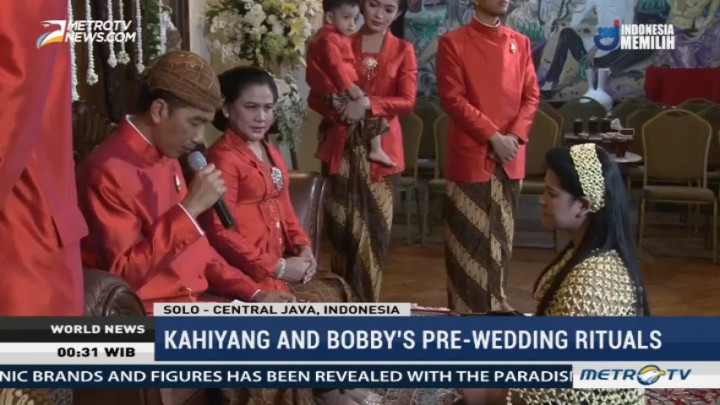 Kahiyang and Bobby's Pre-Wedding Rituals