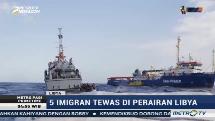 Lima Imigran Tewas di Perairan Mediterania