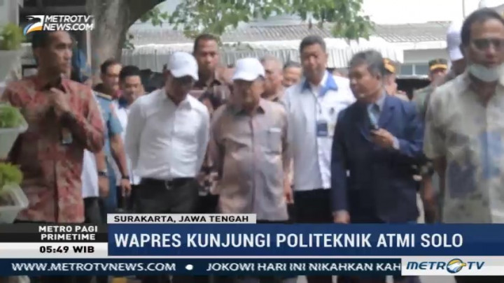 JK Berkunjung ke Politeknik ATMI di Solo