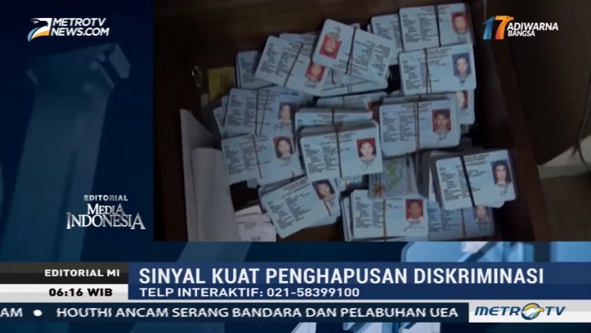 Sinyal Kuat Penghapusan Diskriminasi
