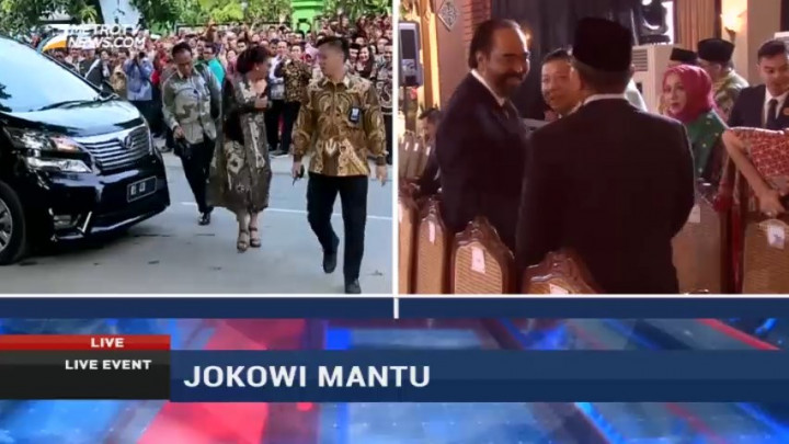 Surya Paloh Tiba di Graha Saba Buana