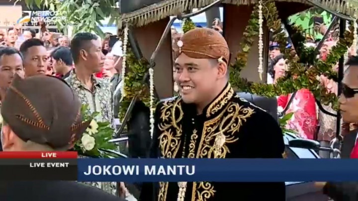 Bobby Nasution Tiba di Lokasi Ijab Kabul