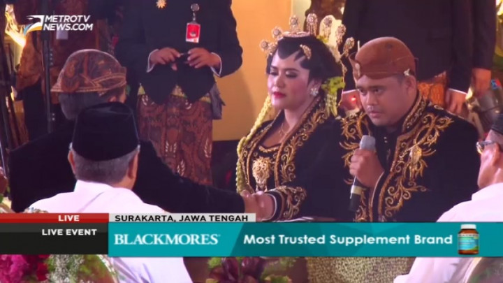 Kahiyang-Bobby Sah Jadi Suami Istri