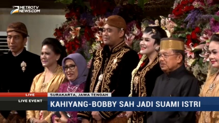 Sejumlah Tokoh Beri Ucapan Selamat ke Kahiyang-Bobby