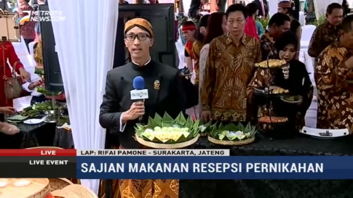 Berbagai Jajanan Pasar Tersaji untuk Tamu Pernikahan Kahiyang