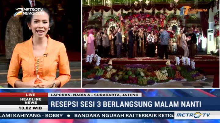 Antrean Tamu Pernikahan Kahiyang-Bobby Hingga 200 Meter