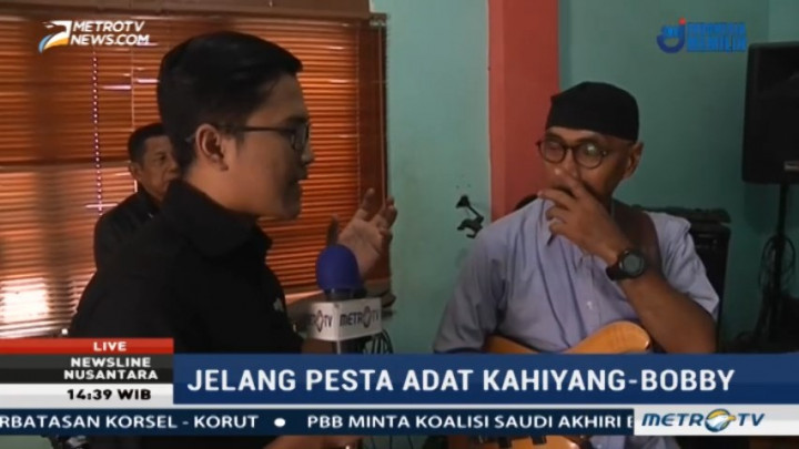 Persiapan Band Pengiring Pesta Adat Kahiyang-Bobby di Medan