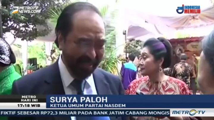 Surya Paloh: Kahiyang-Bobby Pasangan Serasi