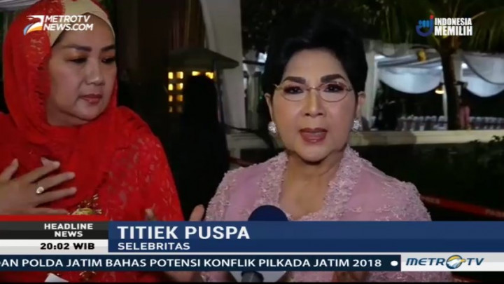Doa Titiek Puspa untuk Kahiyang-Bobby