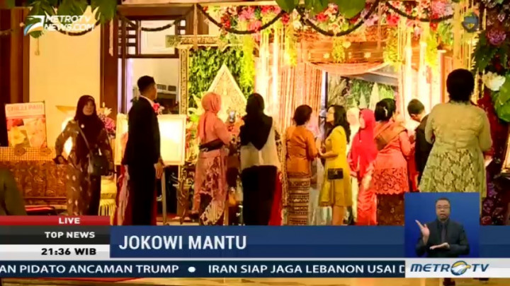 Tamu Undangan Serbu <i>Photobooth</i> Resepsi Kahiyang-Bobby