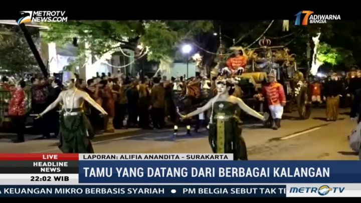 Kahiyang-Bobby Tinggalkan Lokasi Resepsi dengan Kereta Kencana