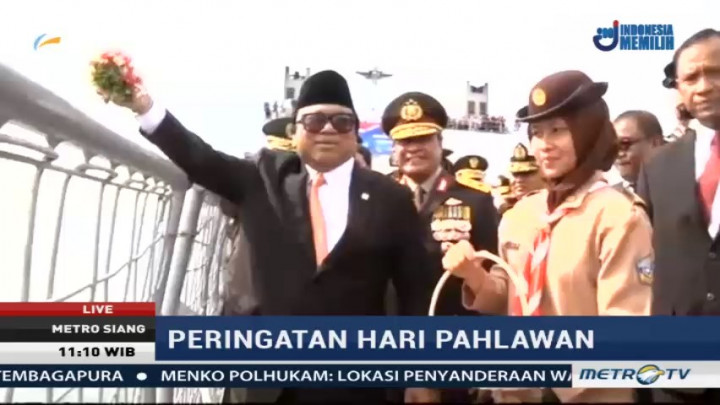 Ketua DPD Pimpin Upacara Tabur Bunga di KRI dr Soeharso