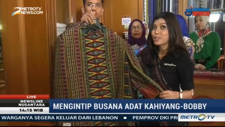 Mengintip Busana Adat Bobby Nasution untuk Resepsi di Medan