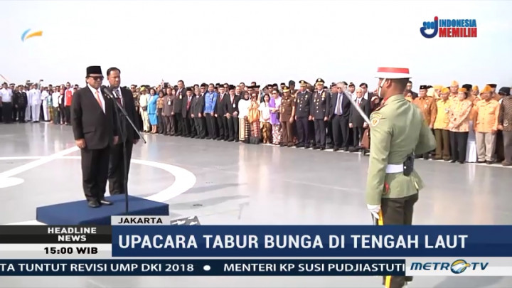 Peringati Hari Pahlawan, Kemensos Gelar Upacara di Atas KRI DR Soeharso