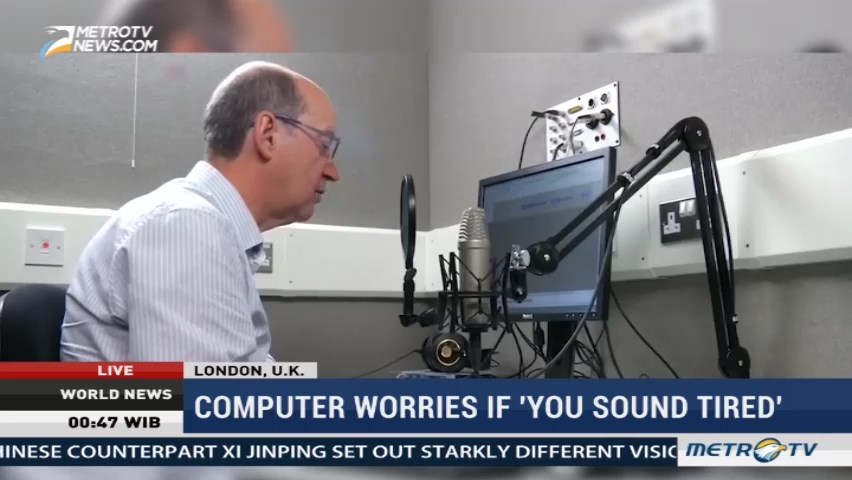 Computer Worries If 'You Sound Tired'