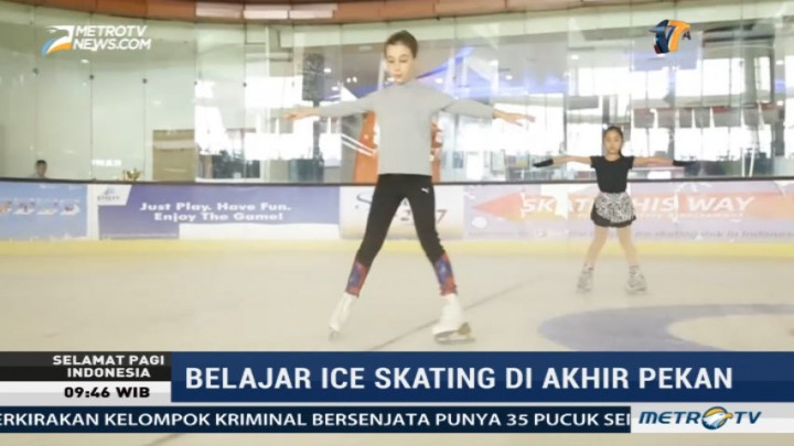 Belajar Ice Skating di Akhir Pekan