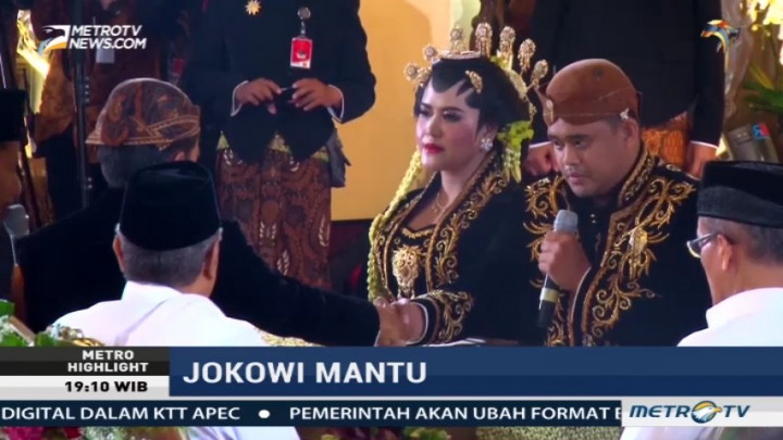 Detik-Detik Akad Nikah Kahiyang-Bobby