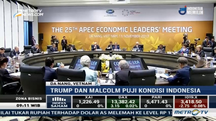 Trump dan Turnbull Puji Indonesia di KTT APEC