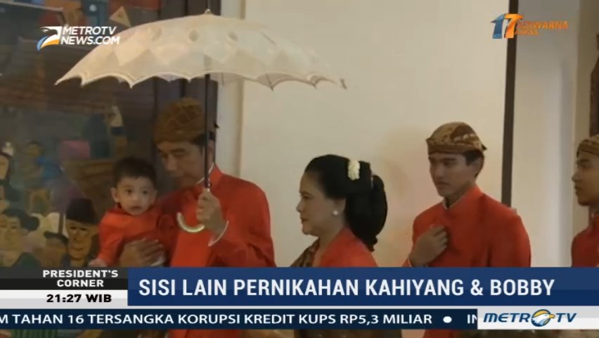 Sisi Lain Pernikahan Kahiyang dan Bobby
