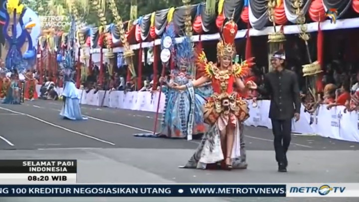 Banyuwangi Ethno Carnival 2017 Terinspirasi Pesona Gunung Ijen