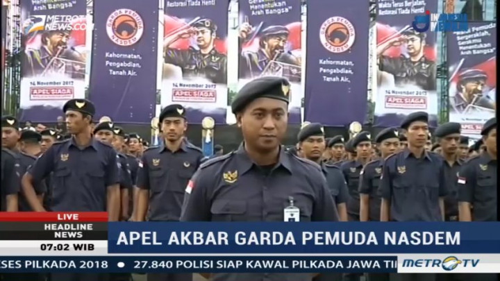 Apel Siaga Garda Pemuda NasDem Usung Tema Menjaga Keberagaman