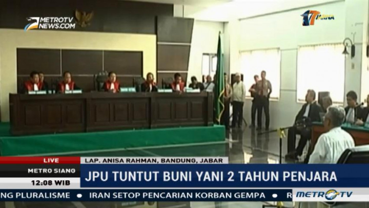 Buni Yani Dituntut 2 Tahun Penjara