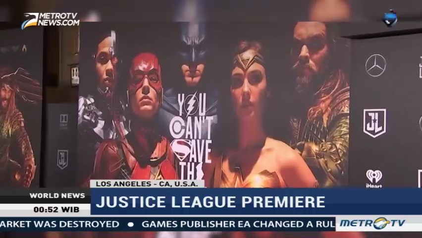 Justice League Premiere