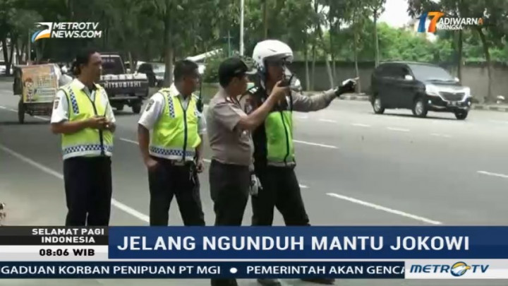 Jelang Ngunduh Mantu Kahiyang-Bobby, Polisi Siapkan Rekayasa Lalu Lintas