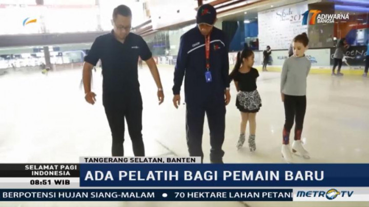 Serunya Belajar Ice Skating
