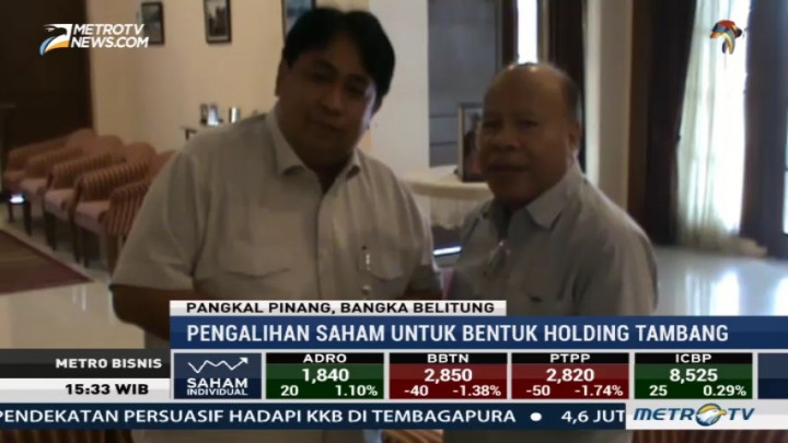 Saham Pemerintah di PT Timah akan Dialihkan ke PT Inalum