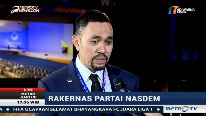 Rakernas NasDem Libatkan 15 Ribu Fungsionaris Partai