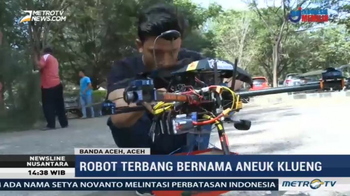 Aneuk Klueng, Robot Terbang Pendeteksi Ladang Ganja