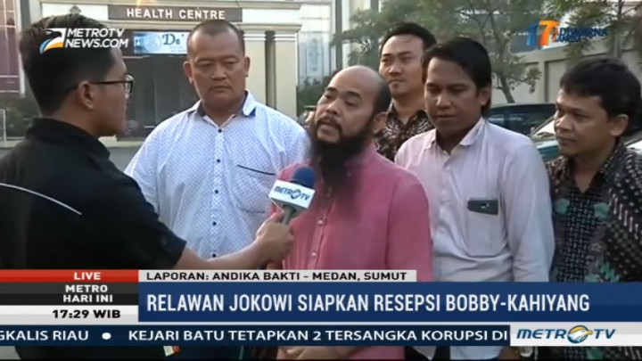 Relawan Jokowi Ikut Sibuk Siapkan Pesta Adat Kahiyang-Bobby