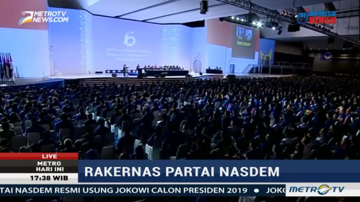 NasDem Deklarasikan Diri Jadi Benteng Jokowi
