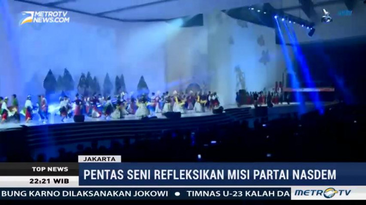 Pentas Seni Budaya Menyemarakkan Rakernas NasDem